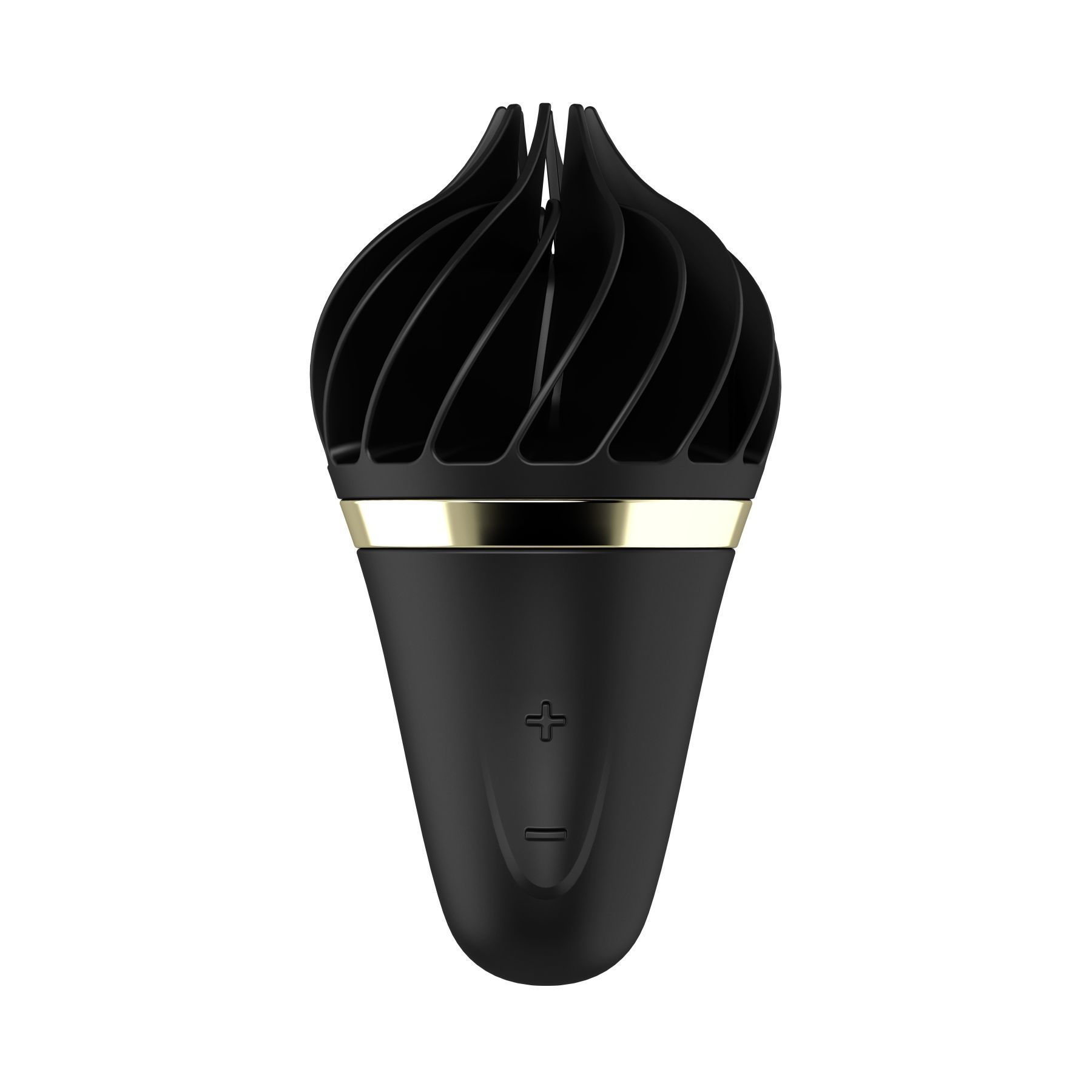 Вибратор мороженое Satisfyer Lay-On - Sweet Treat Black/Gold