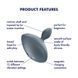 Анальна вібропробка Satisfyer Booty Absolute Beginners 4 SX0545 фото 5