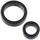 Набор эрекционных колец Doc Johnson Platinum Premium Silicone &ndash; The C-Rings &ndash; Charcoal SO4918 фото 1