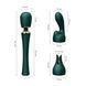 Вібромасажер з насадками Zalo Kyro Wand Turquoise Green SO6650 фото 2