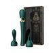Вібромасажер з насадками Zalo Kyro Wand Turquoise Green SO6650 фото 9