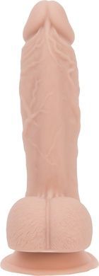 Фаллоимитатор на присоске ADDICTION Mark 7,5 Dildo With Balls Beige SO5583 фото