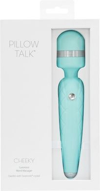 Вібромасажер PILLOW TALK Cheeky Teal SO2728 фото