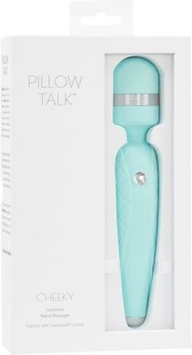 Вібромасажер PILLOW TALK Cheeky Teal SO2728 фото