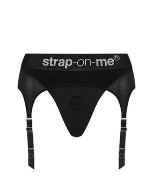 Трусики для страпона з підв&rsquo;язками Strap-On-Me REBEL HARNESS XS SX2282 фото