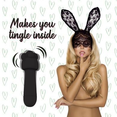 Мінівібратор FeelzToys Mister Bunny Black SO4438 фото