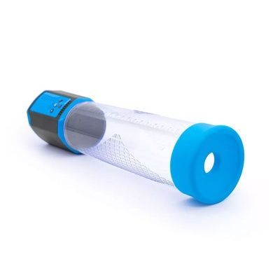 Автоматична вакуумна помпа Men Powerup Passion Enlargement system Blue SO6299 фото