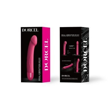 Вібратор точки G Dorcel Real Vibration M Magenta 2.0 SO3571 фото