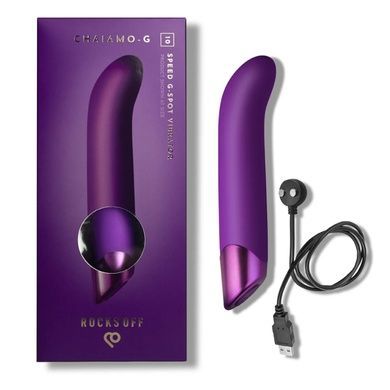 Вибратор Rocks Off Chaiamo G Purple SX1202 фото
