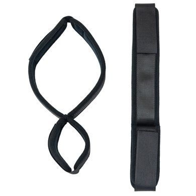Фиксаторы для руки и бедра Punishment - Thigh to Wrist Restraints - Black SX2230 фото