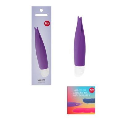 Вибратор с лепестками Fun Factory VOLITA фиолетовый SX0949 фото