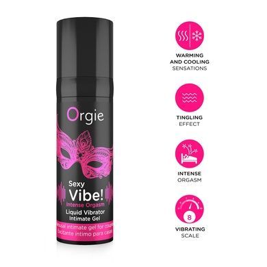 Жидкий вибратор Orgie Sexy Vibe Intense Orgasm (15 мл) SX1547 фото
