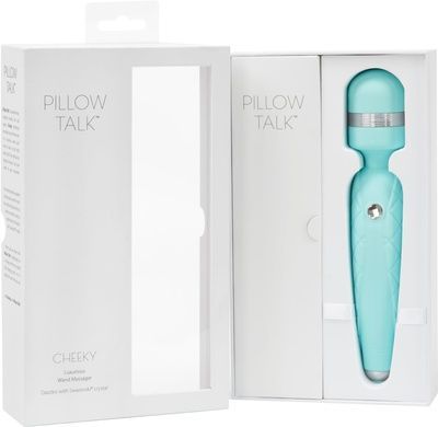 Вібромасажер PILLOW TALK Cheeky Teal SO2728 фото