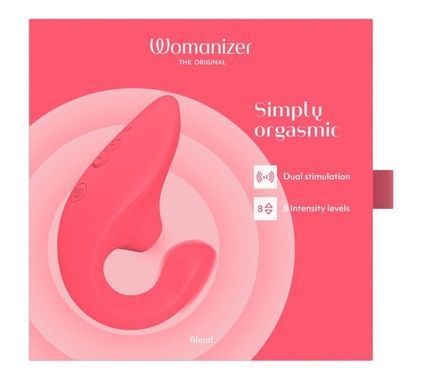 Вакуумный стимулятор Womanizer Blend Vibrant Rose SX2141 фото