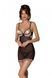 Еротичний пеньюар Passion MARINA CHEMISE, XXL/XXXL, beige