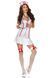 ​​Еротичний костюм медсестри Leg Avenue Head Nurse S/M, сукня, аксесуар на голову, стетоскоп