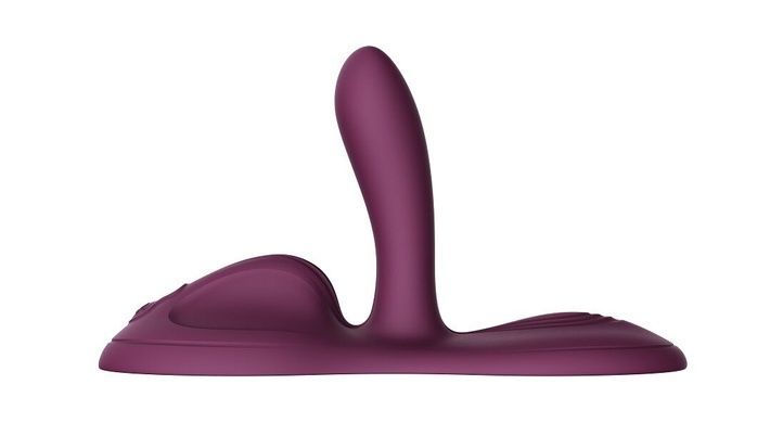 Вибратор Zalo Flora Smart Vibrating Pad Velvet Purple SX0716 фото
