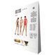 Бодістокінг з доступом Passion BS086 red, вертикальна сітка, виріз на спинці One size