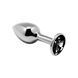 Анальна пробка Alive Mini Metal Butt Plug Black M SO6000 фото 1