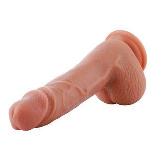 Фаллоимитатор для секс-машин Hismith 8.3 2-layers Silicone Flesh Dildo SO6204 фото