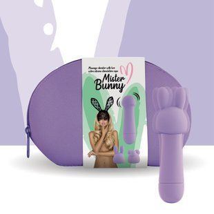 Мінівібратор FeelzToys Magic Bunny Purple SO4439 фото