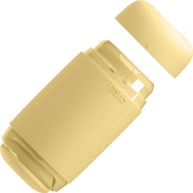 Мастурбатор TENGA PUFFY Custard Yellow SX1328 фото