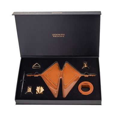 Маска на очі LOCKINK Brown Set SX0854 фото
