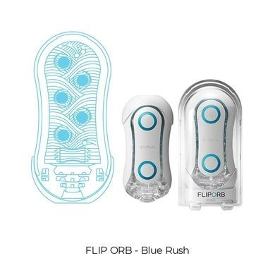 Мастурбатор Tenga Flip Orb &ndash; Blue Rush SO3048 фото