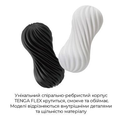 Мастурбатор Tenga Flex Silky White SO1645 фото