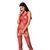 Бодистокинг Passion BS070 red, комбинезон, имитация чулок и ажурного топа One Size
