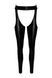 Легінси з відкритими стегнами Noir Handmade F323 Rebel wetlook chaps - S