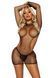 Еротична сукня-сітка з рукавами Leg Avenue One size чорна