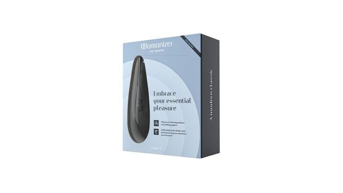Вакуумный стимулятор Womanizer Classic 2 Black SO8747 фото