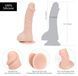 Фаллоимитатор на присоске ADDICTION BRAD 7,5 Dildo With Balls Beige SO5584 фото 5