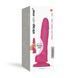 Фалоімітатор Strap-On-Me Sliding Skin Realistic Dildo Fuchsia S SO6254 фото 7