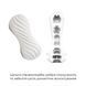 Мастурбатор Tenga Flex Silky White SO1645 фото 4