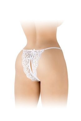 Сексуальні мереживні трусики з доступом Fashion Secret Cindy One Size білі
