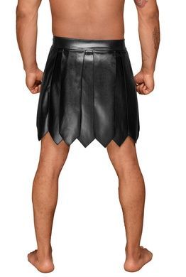 Мужская юбка гладиатора Noir Handmade H053 Eco leather men's gladiator skirt - M