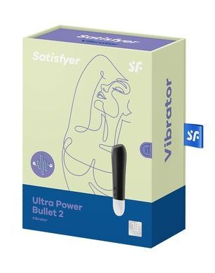 Вибропуля Satisfyer Ultra Power Bullet 2 Black SO5423 фото