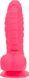Ребристий фалоімітатор на присосці ADDICTION Tom 7&Prime; Dildo With Balls Pink SO5585 фото 2