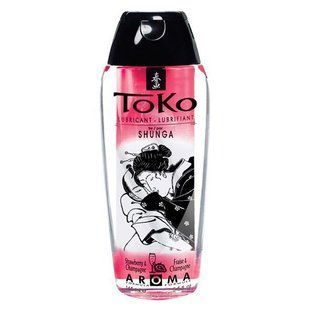 Оральная смазка Shunga Toko AROMA Клубника-Шампанское 165мл SO2532 фото
