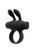 Ерекційне віброкільце S Pleasures Premium Rabbit Ring чорне SX1608 фото
