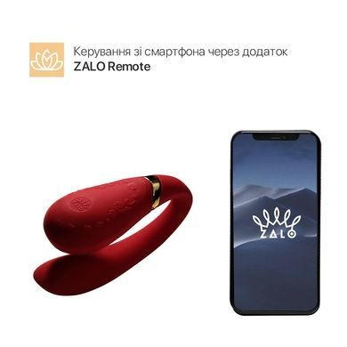 Смарт вибратор для пар Zalo Fanfan Bright Red SO6670 фото