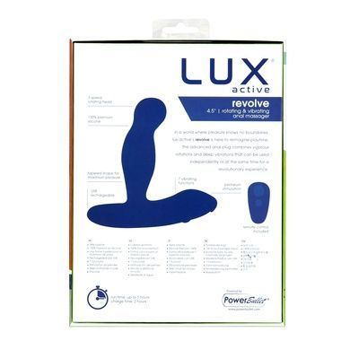 Масажер простати з ротацією Lux Active Revolve SO6835 фото