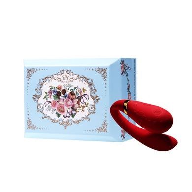 Смарт вибратор для пар Zalo Fanfan Bright Red SO6670 фото