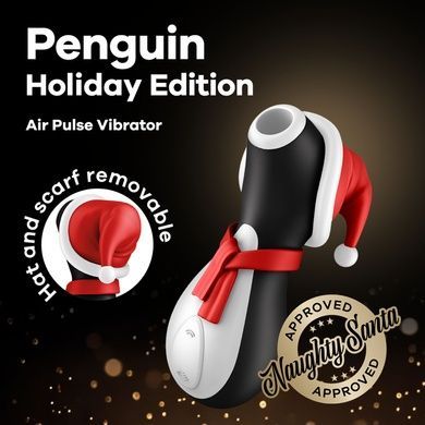 Вакуумний стимулятор Satisfyer Penguin Holiday Edition SO8777 фото