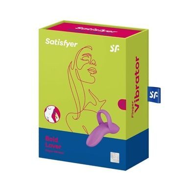 Вібратор на палець Satisfyer Bold Lover Dark Pink SO6720 фото