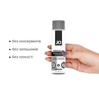 Змазка на силіконовій основі JO PREMIUM ORIGINAL 120мл SO1434 фото