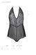 Боди Passion LEAFA BODY black XXL/XXXL - ECO Passion