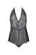 Боди Passion LEAFA BODY black XXL/XXXL - ECO Passion